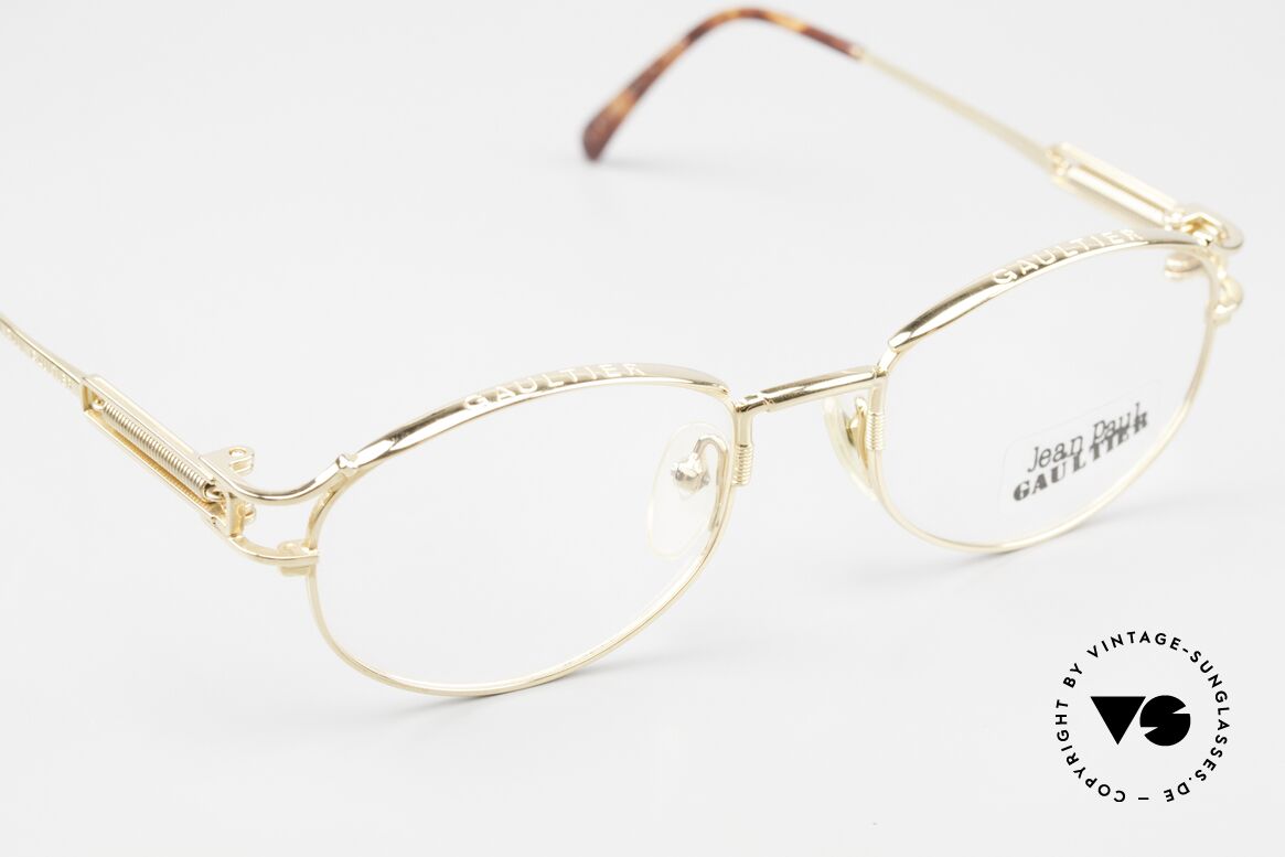 Jean Paul Gaultier 55-5109 2Pac Eyeglasses From 1996, unworn, NOS (like all our rare HipHop Gaultier glasses), Made for Men and Women