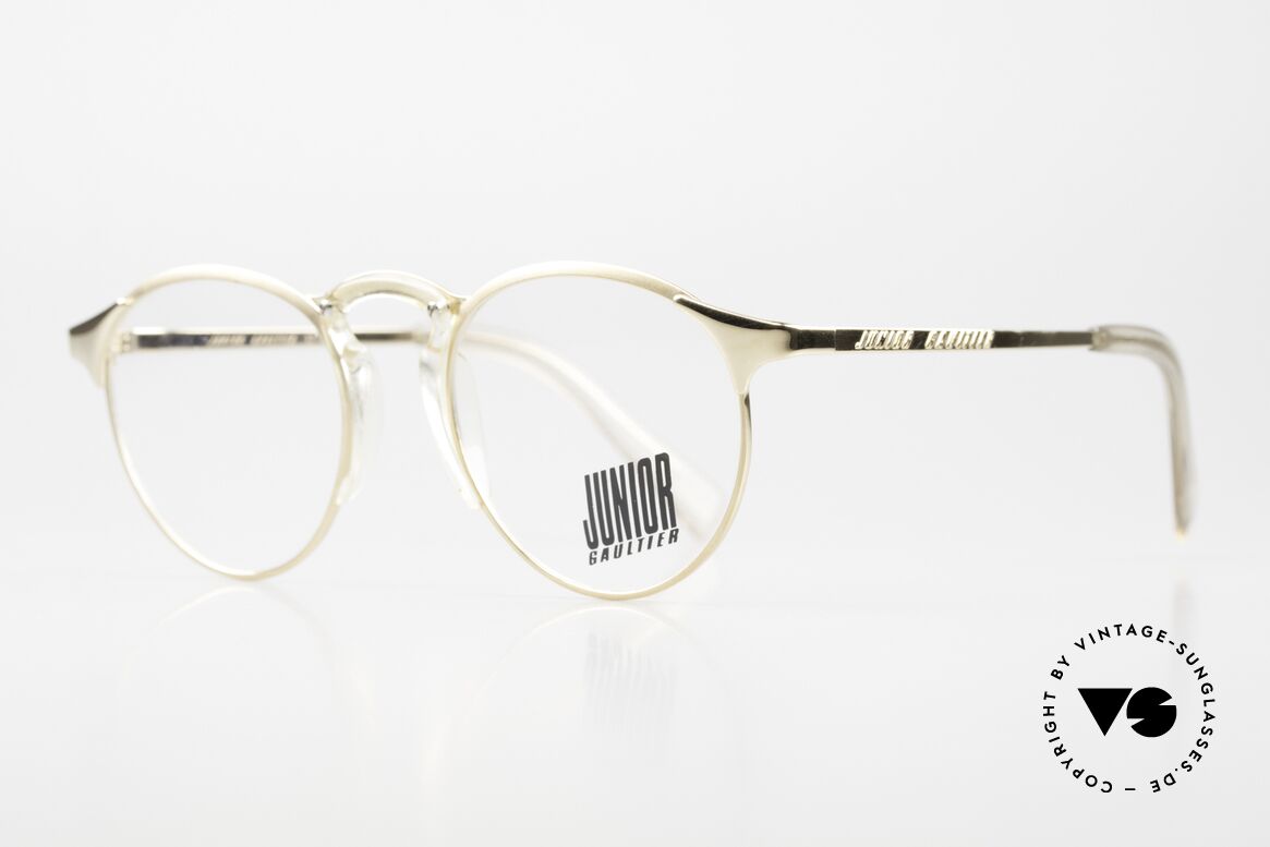 Jean Paul Gaultier 57-0174 Rare 90's Panto Eyeglasses, outstanding craftsmanship (frame made in JAPAN), Made for Men and Women