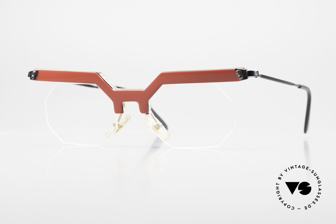 Bauhaus Brille Architecture And Design, unique "Bauhaus" vintage eyeglasses from the 1990s, Made for Men and Women