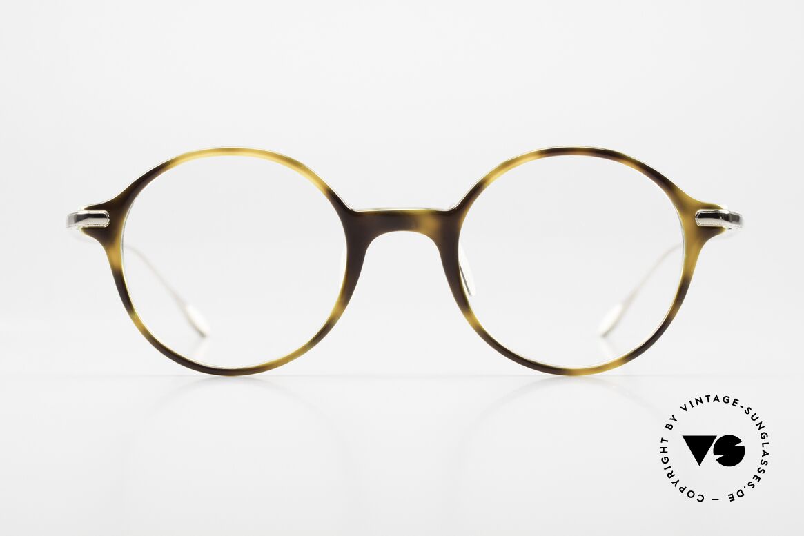 USh by Yuichi Toyama Luc High-End Round Men's Specs, top-notch designer glasses made of ß-beta-titanium, Made for Men