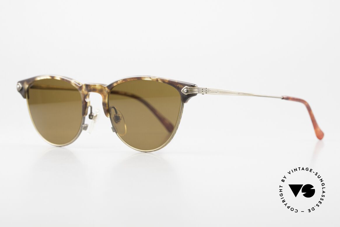 Matsuda 2832 Ladies 80's Designer Shades, full frame with attention to details; simply perfect, Made for Women