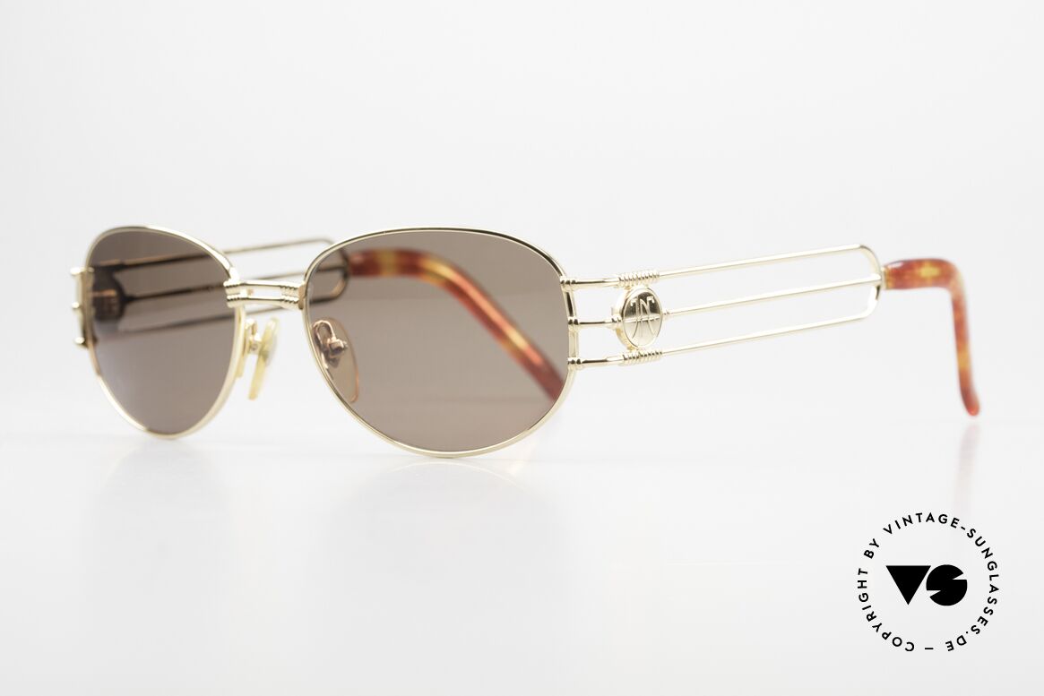 Jean Paul Gaultier 58-5108 Rare Steampunk Sunglasses, incredible TOP craftsmanship (You must feel this!), Made for Men and Women