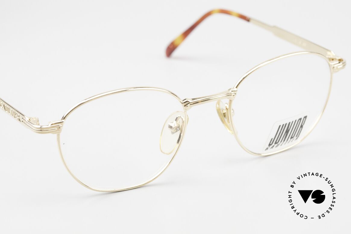 Jean Paul Gaultier 57-3178 22ct Gold-Plated Frame, an original in due time; no simple retro design!, Made for Men and Women