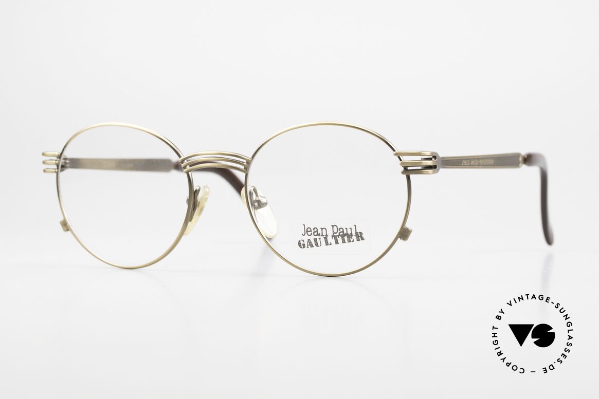 Jean Paul Gaultier 55-3174 Designer Vintage Glasses, valuable & creative Jean Paul Gaultier designer glasses, Made for Men and Women