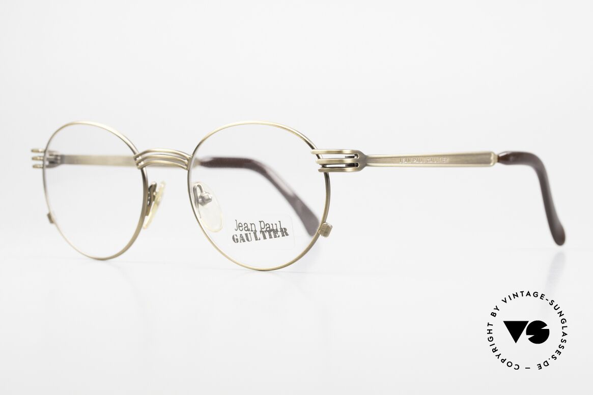 Jean Paul Gaultier 55-3174 Designer Vintage Glasses, tangible top-notch craftsmanship; frame made in Japan, Made for Men and Women