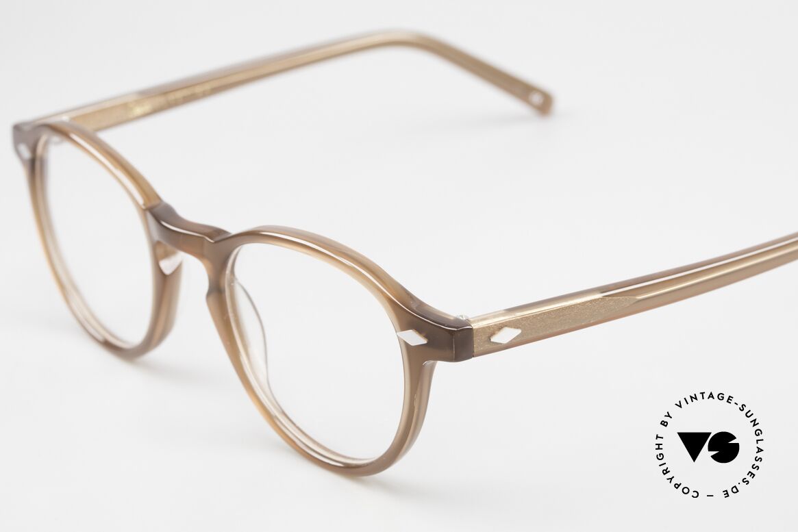 Lesca Sosi Timeless Unisex Eyewear, nicely made; acetate frame, handmade in France, Made for Men and Women