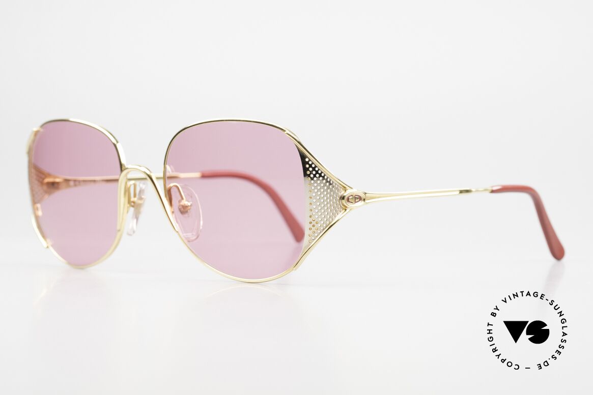 Christian Dior 2362 Ladies 80's Pink Glasses, finest quality and craftsmanship by Christian DIOR, Made for Women
