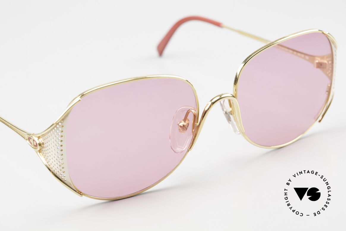 Christian Dior 2362 Ladies 80's Pink Glasses, NO RETRO style, but real vintage commodity, VERTU, Made for Women