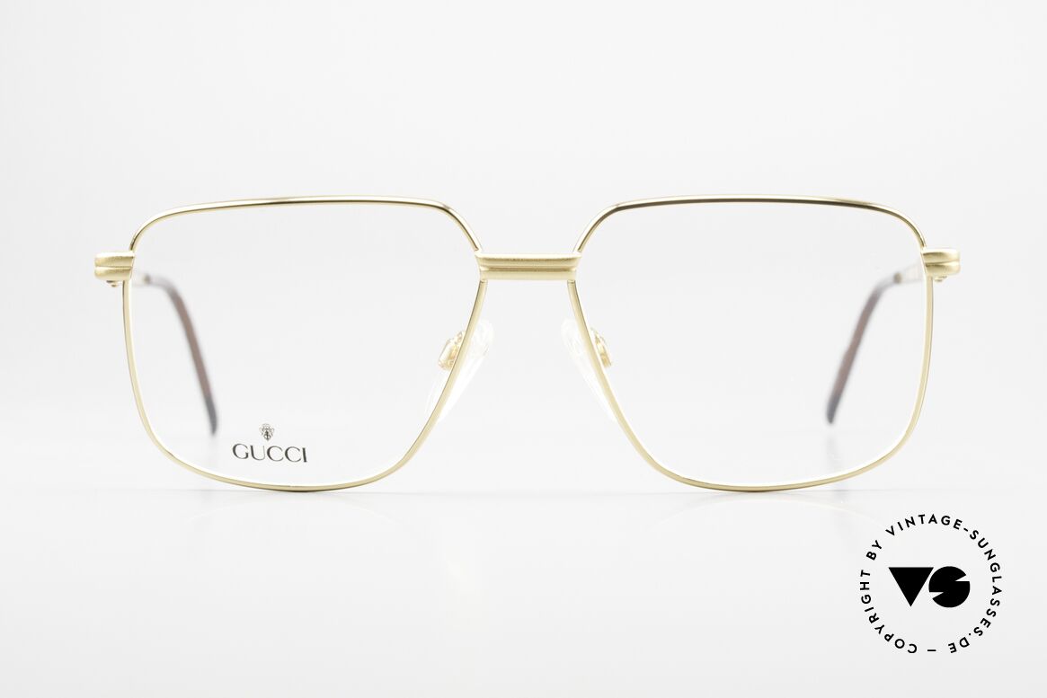 Gucci 1216 80's Luxury Designer Frame, sophisticated GUCCI designer frame from Italy, Made for Men
