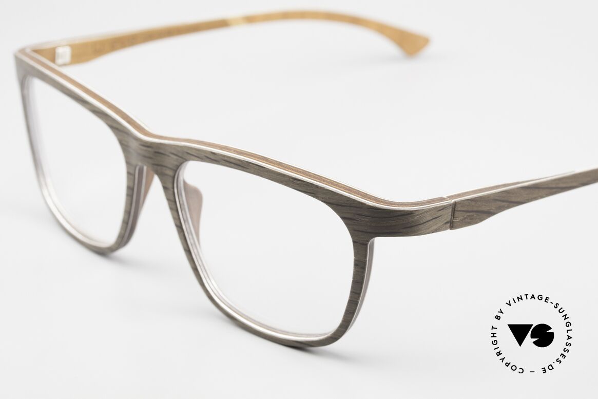 W-Eye Alpha15 Men's Wooden Eyeglasses, unique - thanks to the natural materials used!, Made for Men