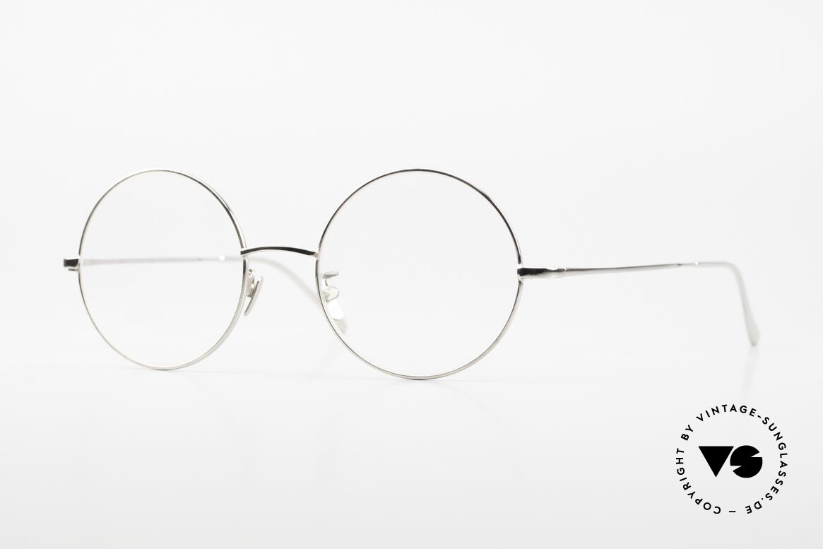 Gernot Lindner GL-304 Round 925 Silver Glasses, round Gernot Lindner glasses, GL-304, size 48-20, Made for Men and Women