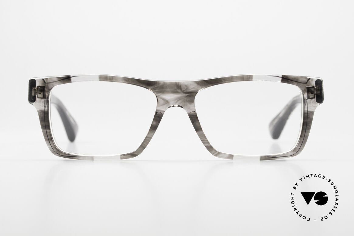 Christian Roth Square WAV Rectangular Eyeglass-Frame, striking men's eyeglasses, top quality, made in Japan, Made for Men