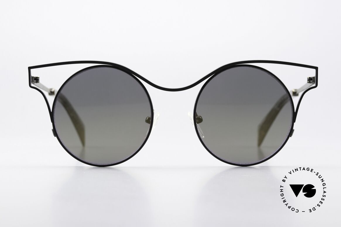 Yohji Yamamoto YY7014 Extravagant Sunglasses, Yohji Yamamoto sunglasses, YY7014, size 49/20, Made for Women