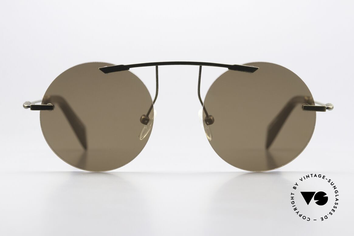 Yohji Yamamoto YY7011 Rimless Design Sunglasses, Yohji Yamamoto sunglasses, YY7011, size 48/21, Made for Men and Women