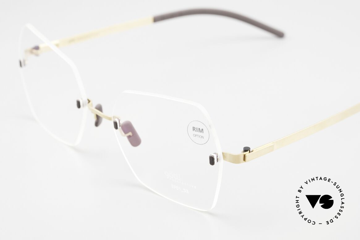 Götti Perspective EF01 Optional Rimless Eyewear, stylish, elegant, luxurious, innovative, different!, Made for Women