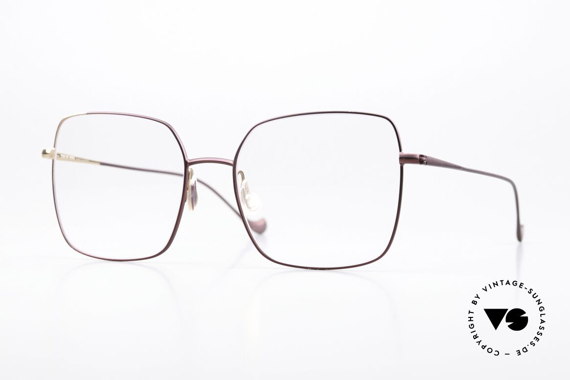Caroline Abram Valeria Glasses With Gold Accents, Caroline Abram eyeglasses, Valeria, size 55/17, Made for Women
