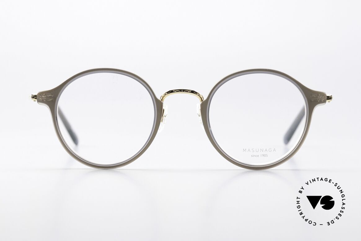 Masunaga GMS-826 High-End Panto Glasses, Masunaga eyeglasses, GMS-826, size 45-22, c. 22, Made for Men and Women