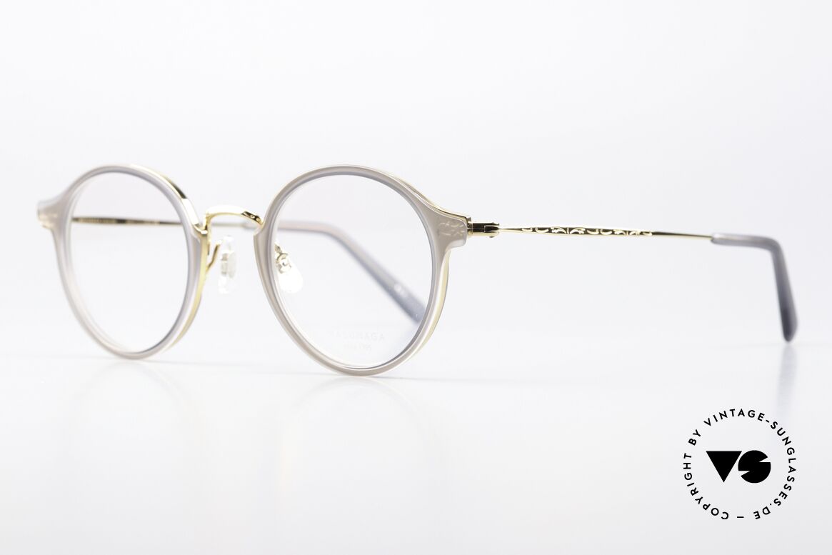 Masunaga GMS-826 High-End Panto Glasses, Masunaga; pioneer of eyewear production in Fukui, Made for Men and Women