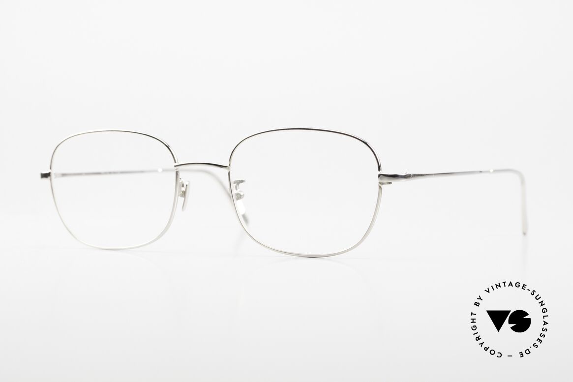 Gernot Lindner GL-301 Square Frame 925 Silver, square Gernot Lindner glasses, GL-301, size 51-20, Made for Men and Women