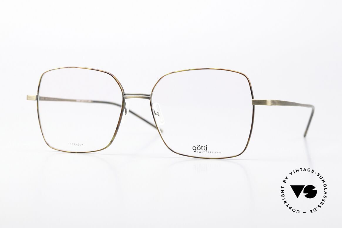 Götti Daria Ladies Titanium Glasses, Götti / Goetti specs Daria, GLA-HAV, size 53/15, Made for Women