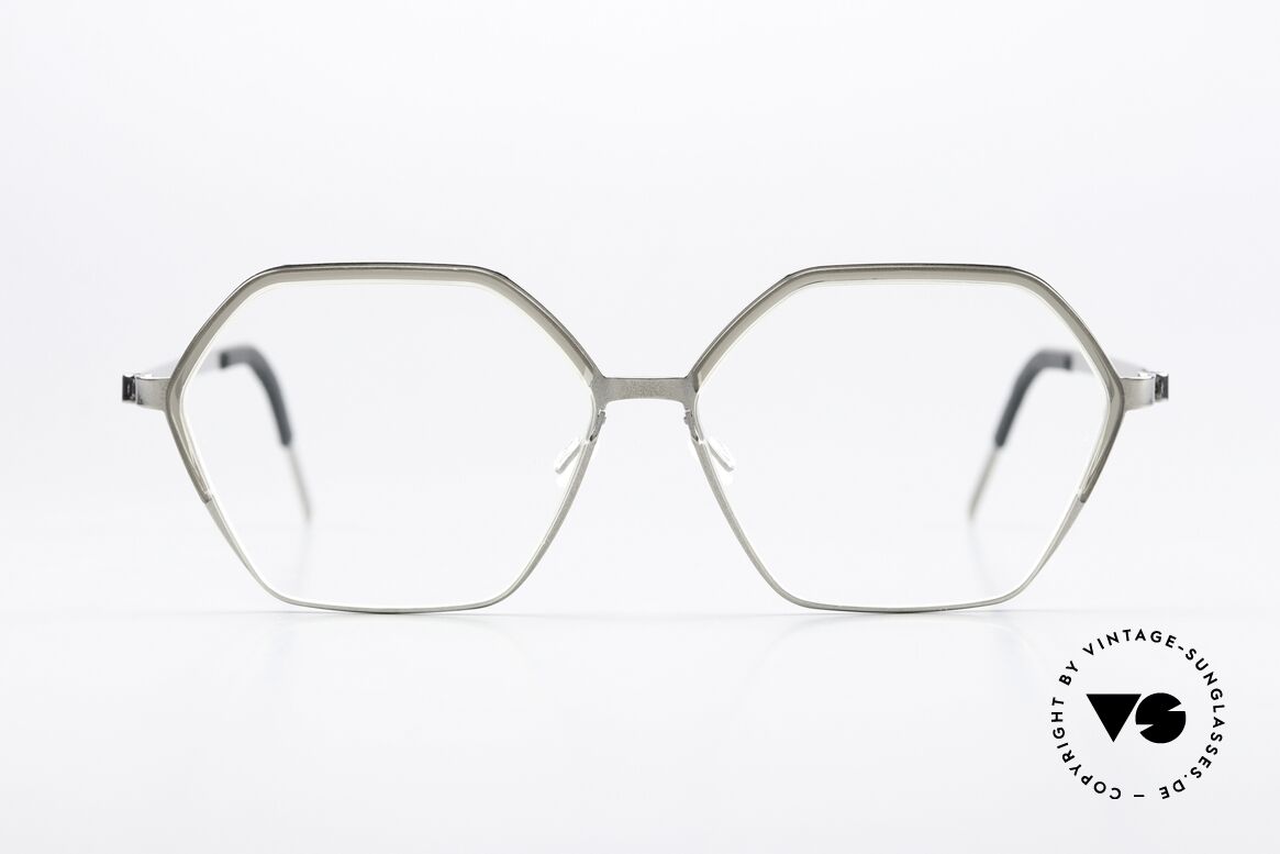 Lindberg 9852 Strip Titanium Designer Glasses For Women, model 9852, in size 51-12, 135mm temples, color P10, Made for Women