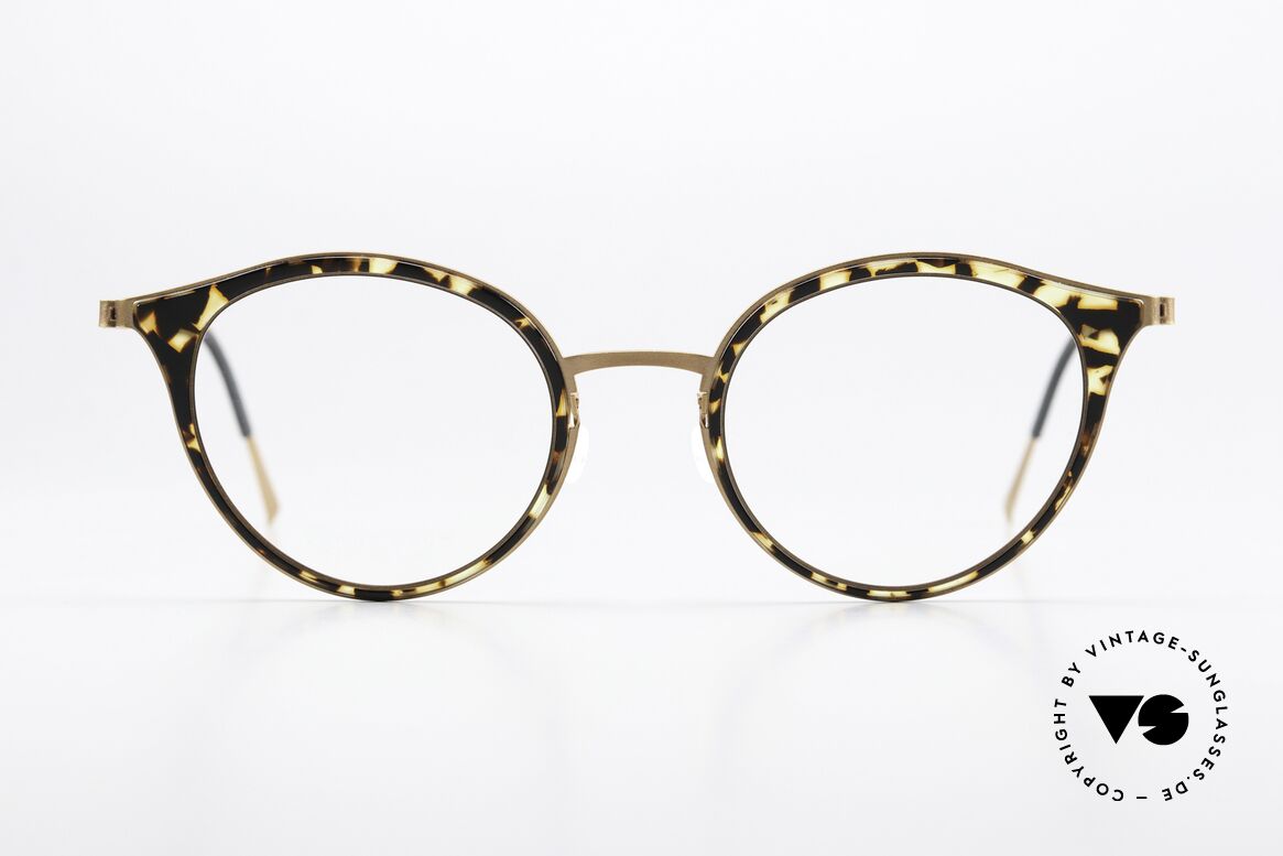 Lindberg 9728 Strip Titanium Very Feminine Frame Design, award-winning model 9738 in size 48-21, color U15, Made for Women