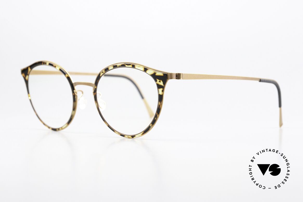 Lindberg 9728 Strip Titanium Very Feminine Frame Design, charming frame design and very interesting coloring, Made for Women