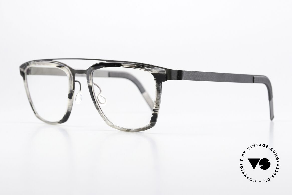 Lindberg 4507 MøF Titanium Interchangeable Lens Rim, snap-in/snap-out lens system (to adapt the MøF frame), Made for Men