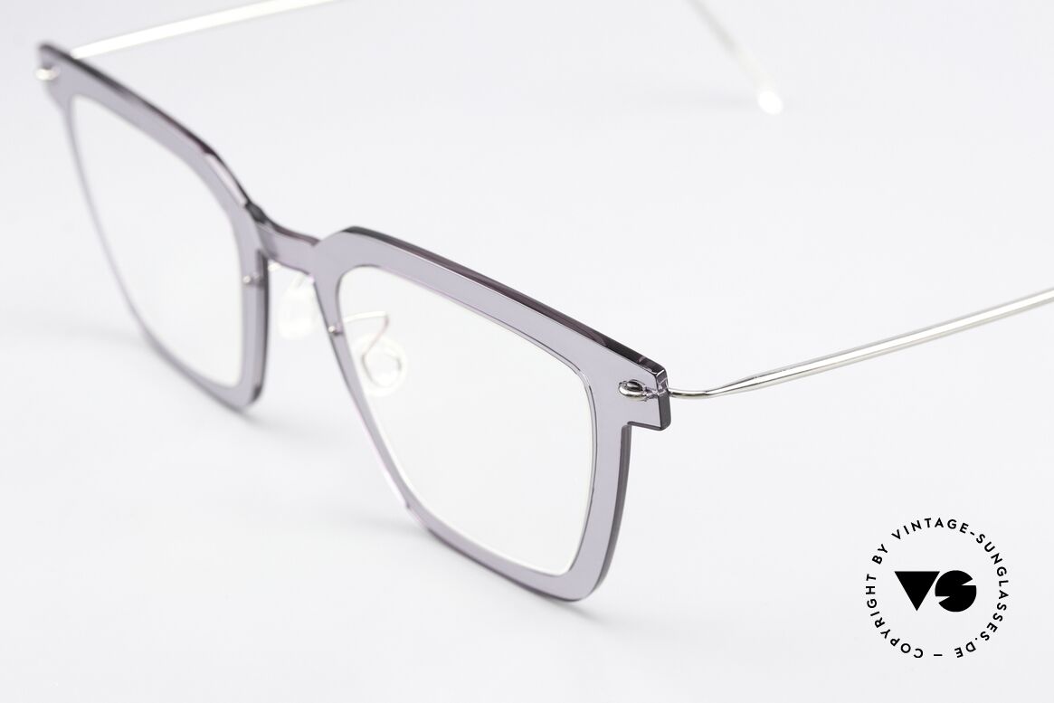 Lindberg 6585 NOW Interesting Designer Eyewear, wafer-thin semi-transparent front = pure lightness!, Made for Men and Women
