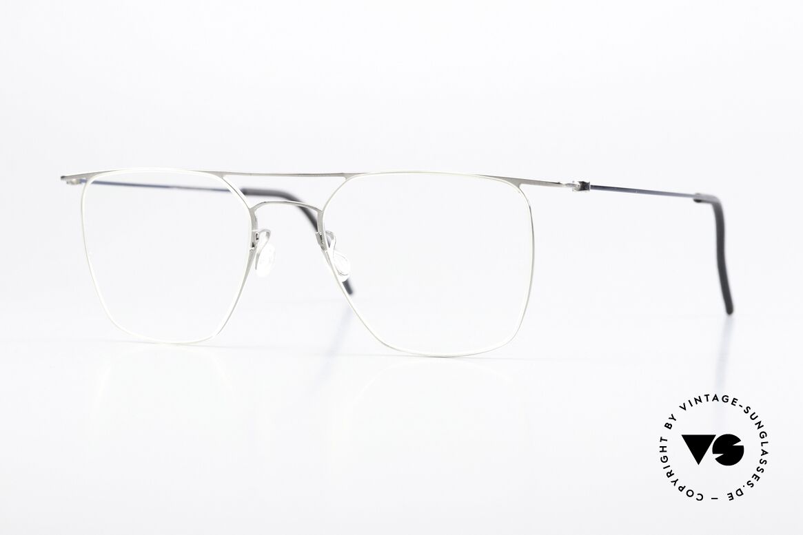 Lindberg 5502 Thintanium Striking Square Glasses, square Lindberg Thintanium, m. 5502, size 48/18, Made for Men and Women