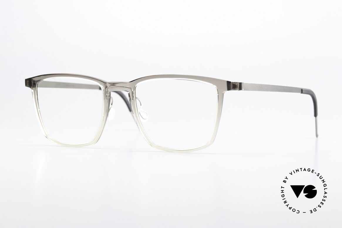 Lindberg 1260 Acetanium Square Designer Eyewear, square Lindberg glasses from the Acetanium Series, Made for Men and Women
