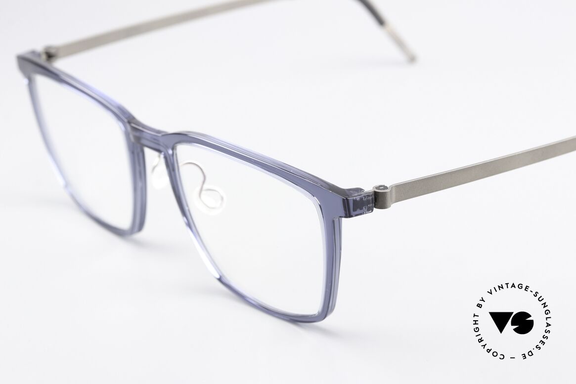 Lindberg 1260 Acetanium Large Vintage Frame Blue, multiple awards; deserves the predicate "VINTAGE"!, Made for Men