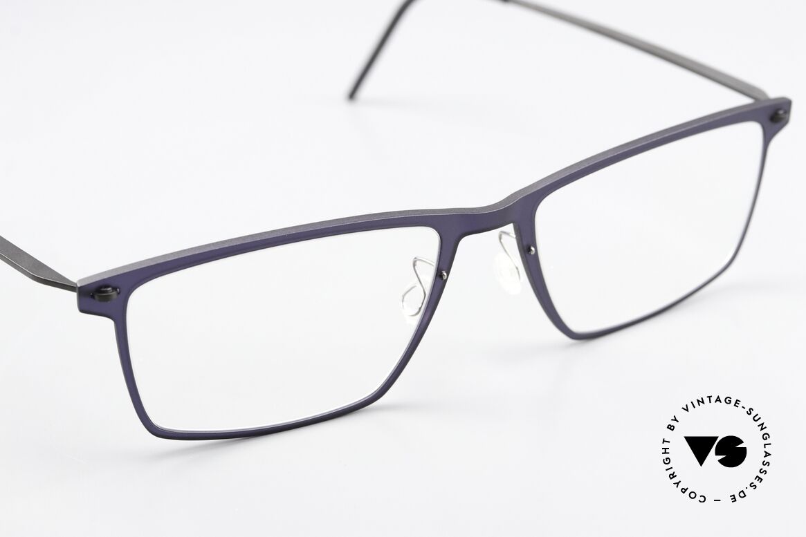 Lindberg 6544 NOW Dark Purple And Dark Gray, can already be described as 'vintage Lindberg' frame, Made for Men and Women