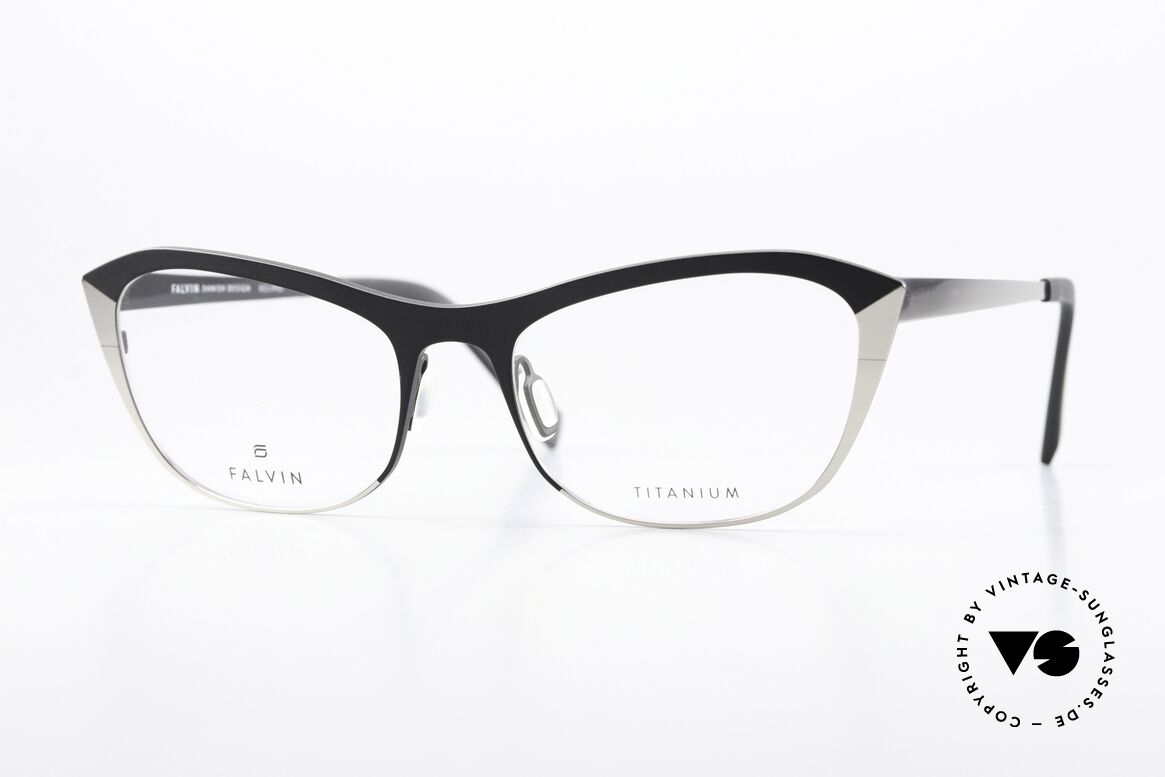 Falvin Eclipse Light Danish Frame Design, FALVIN Eyewear = Titanium glasses from Denmark, Made for Women