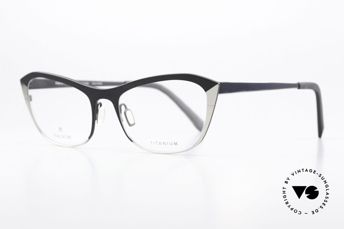 Falvin Eclipse Light Danish Frame Design, ladies model Eclipse in size 55-18, color M12 - S4, Made for Women