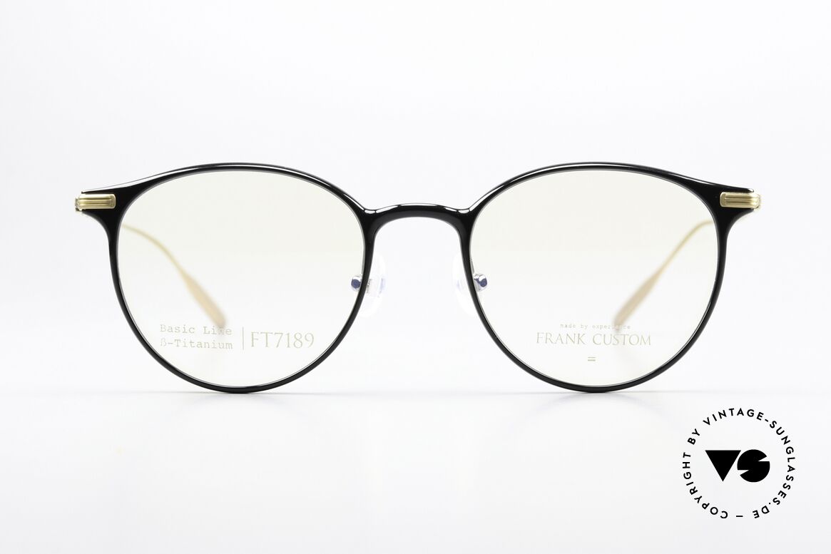 Frank Custom FT7189 Women's Panto Eyeglasses, the Korean eyewear brand in TOP-NOTCH quality!, Made for Women