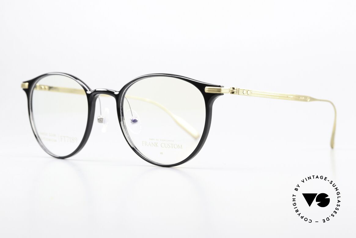 Frank Custom FT7189 Women's Panto Eyeglasses, a sophisticated classic style frame with intelligent, Made for Women