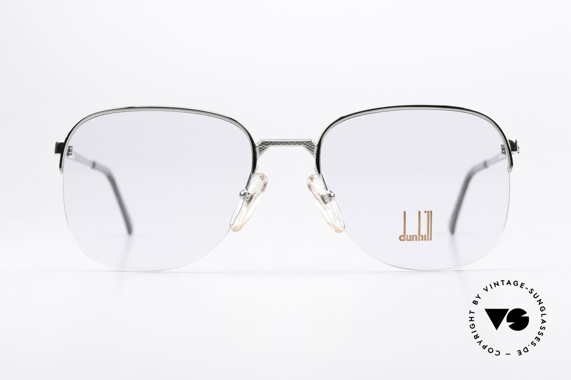 Dunhill 6020 Ruthenium-Plated Eyewear, LUXURY vintage eyeglasses by A. DUNHILL from 1983, Made for Men