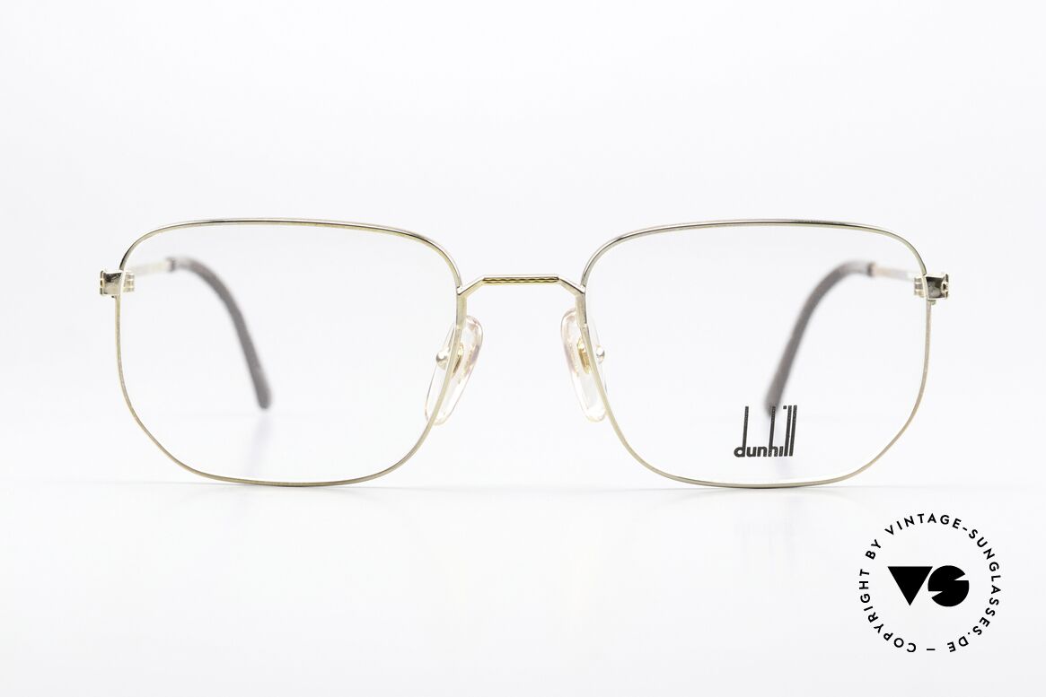 Dunhill 6139 Gold Plated Vintage Frame, luxury vintage eyeglasses by A. DUNHILL from 1990, Made for Men