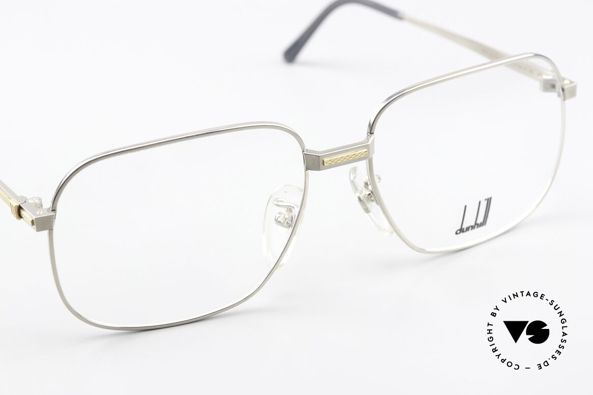 Dunhill 6094 Titanium Frame 18ct Gold, unworn rarity (for all lovers of quality); in size 59-17, Made for Men