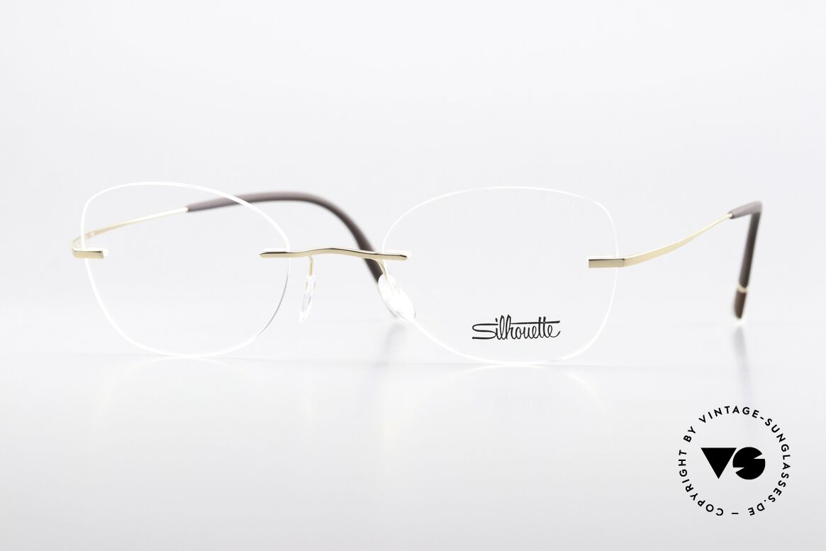 Silhouette 5541 Rimless Titanium Frame, Silhouette 5541 GP 7520 glasses, size 48-20, 150, Made for Women