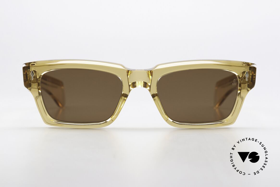 Jacques Marie Mage Ashcroft Solid Acetate Sunglasses, successful homage to the zeitgeist of the 1990's, Made for Men