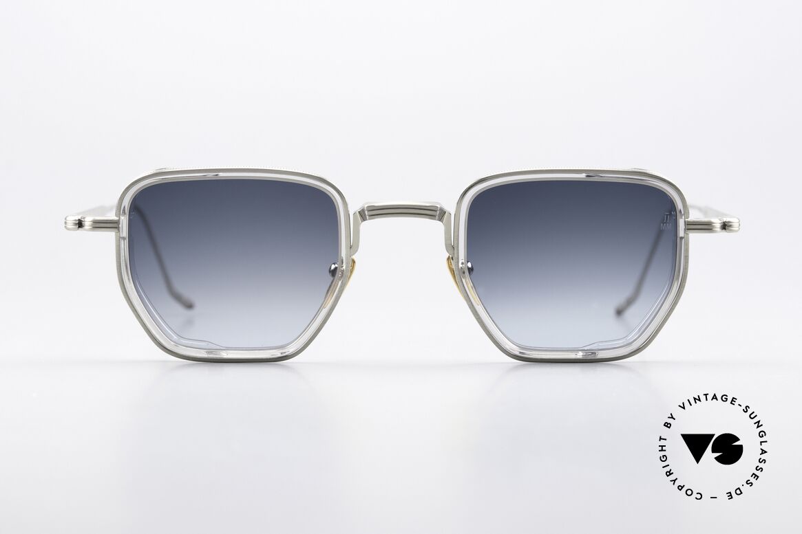 Jacques Marie Mage Atkins Square Outlaw Sunglasses, Jacques Marie Mage sunglasses, Atkins, col. Frost, Made for Men