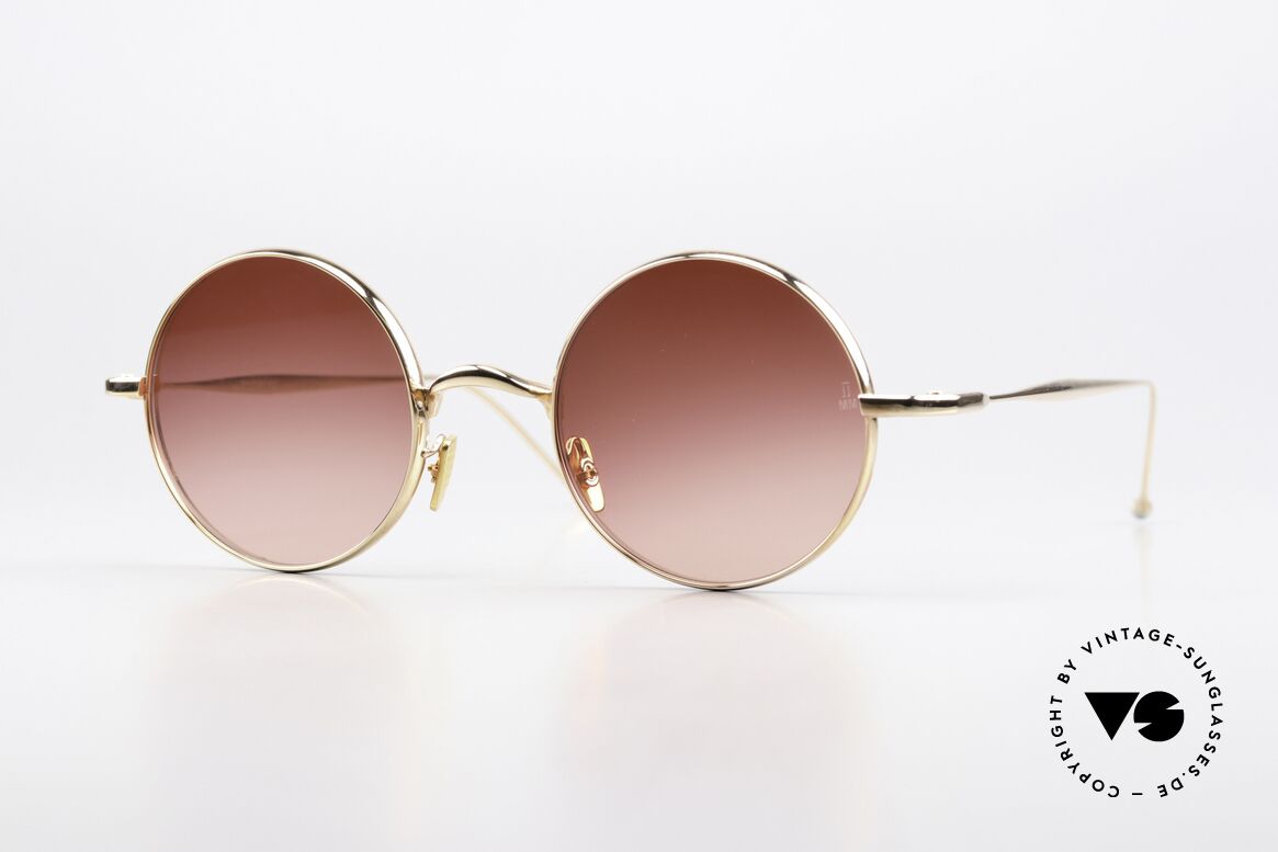 Jacques Marie Mage Diana Round Beta Titanium Frame, Jacques Marie Mage sunglasses, Diana; Rosé Gold, Made for Men and Women