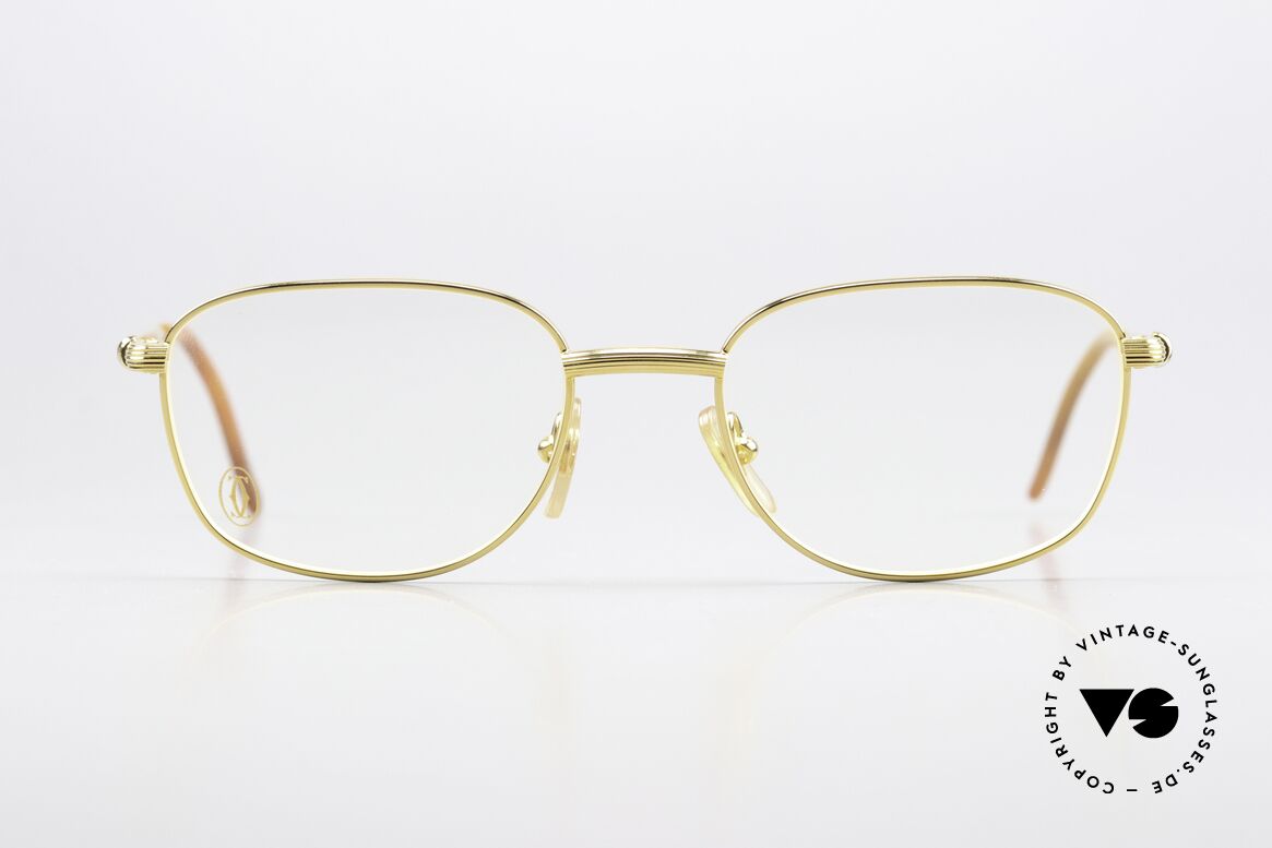 Cartier Segur Luxury Eyewear From 1999, unisex model from the 'Rimmed Edition' by CARTIER, Made for Men and Women