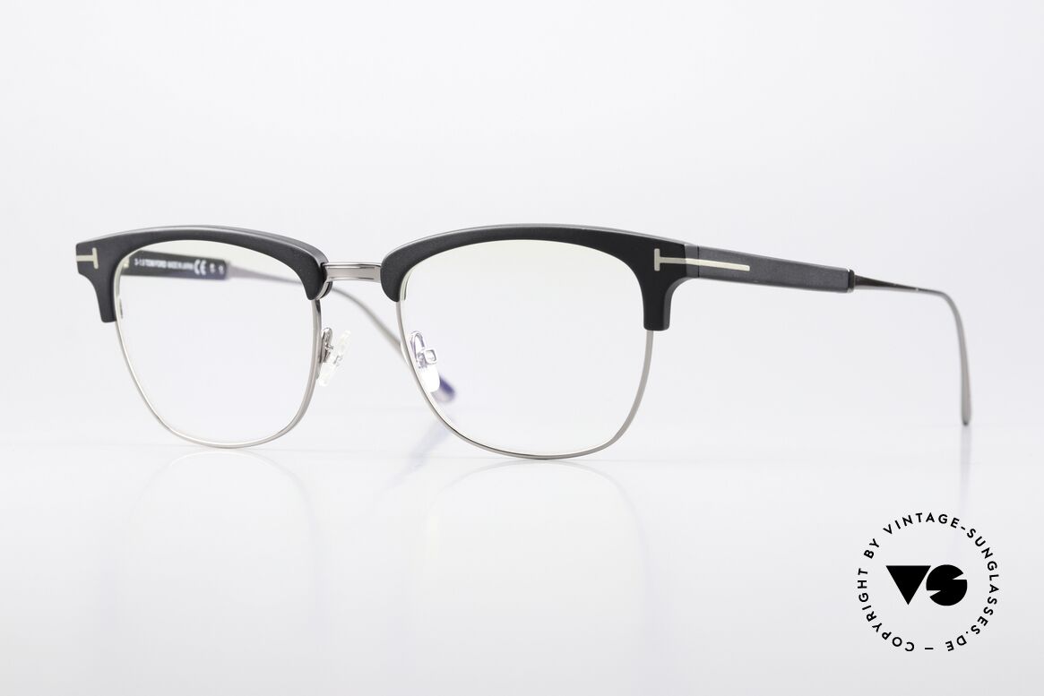 Tom Ford TF5590 Made In Japan Titan Frame, Tom Ford TF5590-B, 002, titanium glasses, 50-19, Made for Men