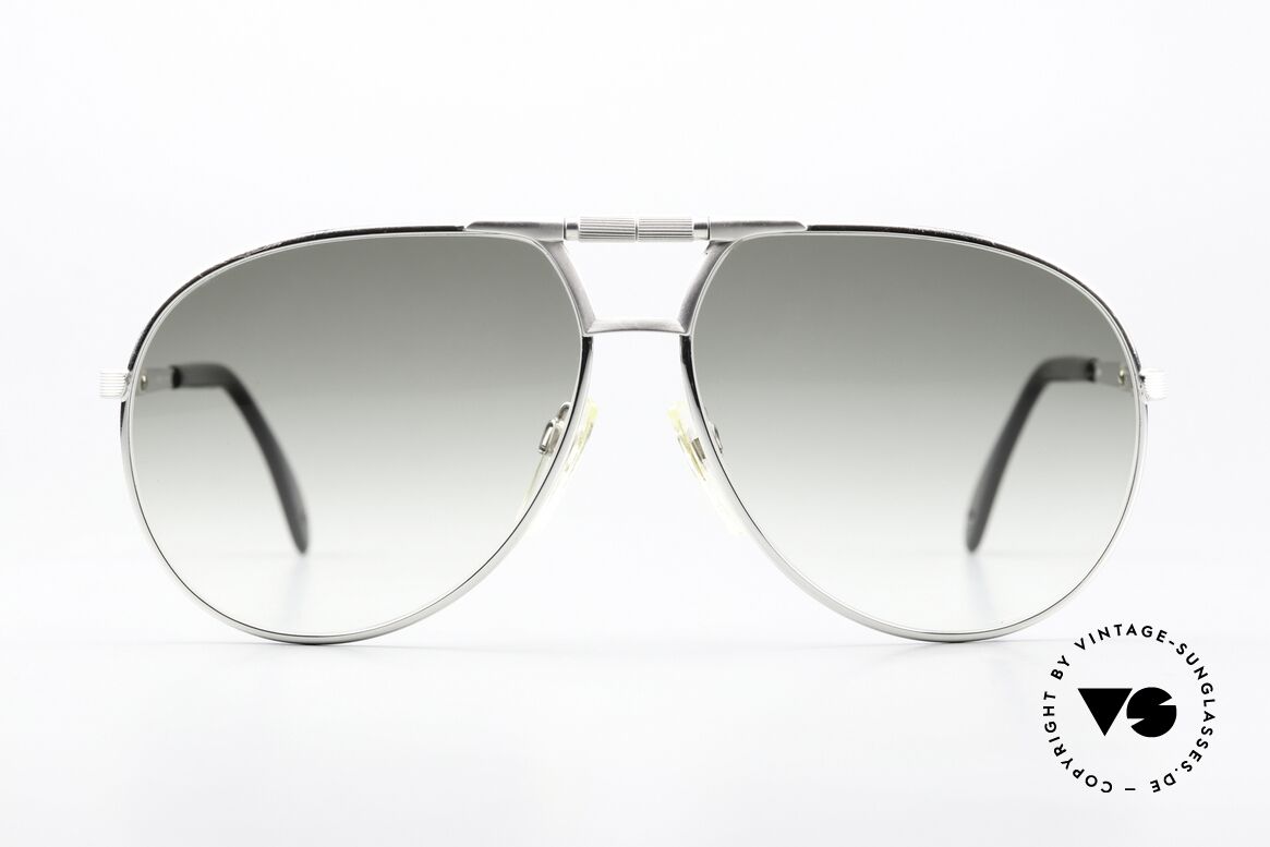 Metzler 0255 Brad Pitt Aviator Shades, stable frame with adjustable bridge and temples, Made for Men