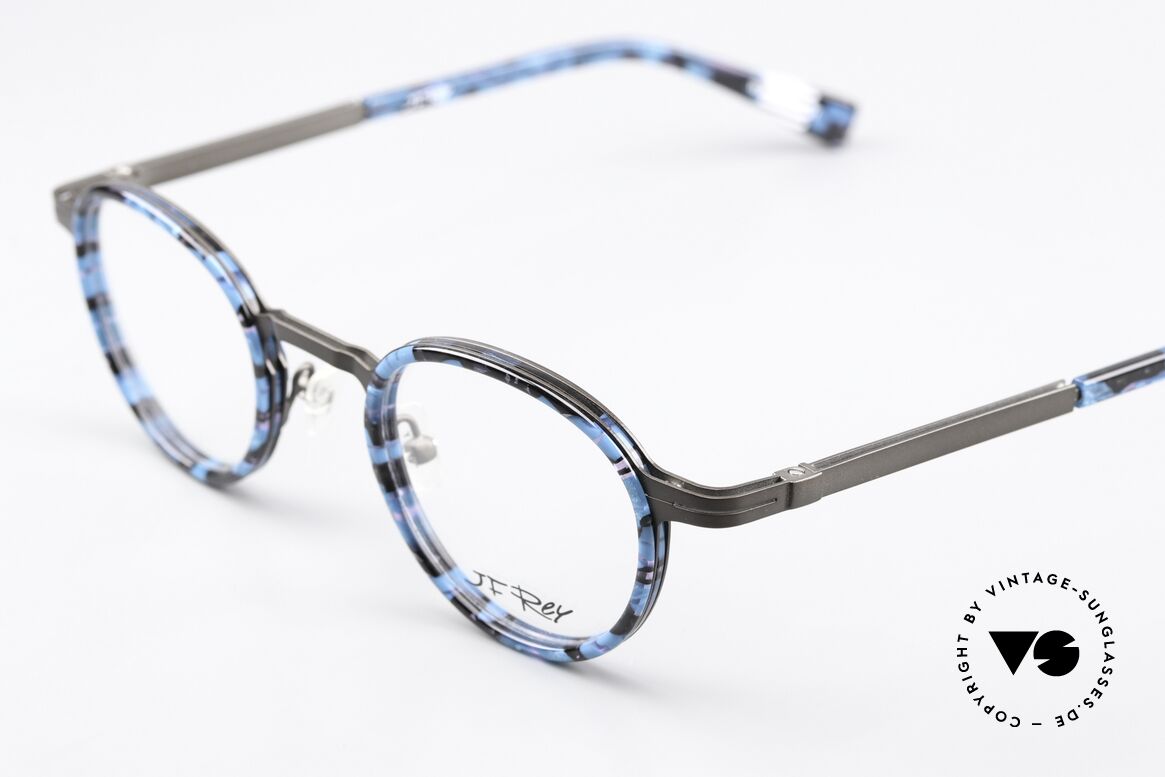 JF Rey JF2677 Colorful Panto Eyeglasses, for minimalist styles and innovative frame materials, Made for Men and Women