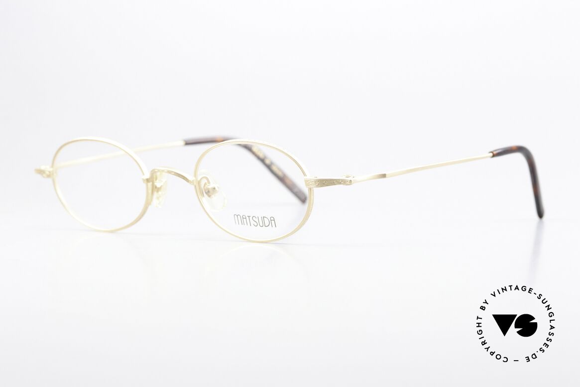 Matsuda 10132 Top Notch Titan Quality, tangible TOP-NOTCH quality of all frame components!, Made for Men and Women