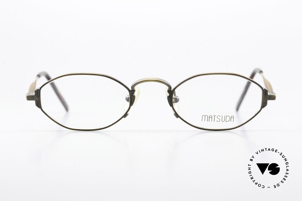 Matsuda 10122 90's Eyewear With Sun Clip, Size: small, Made for Men and Women